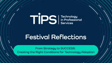 Festival Reflections From Strategy to SUCCESS Creating the Right Conditions for Technology Adoption